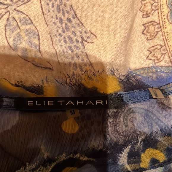 Tahari Beautiful sheer blouse - Picture 3 of 3